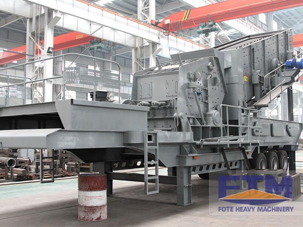 Tyre Mobile Crushing Plant