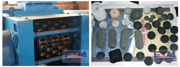 Energy saving briquette machine