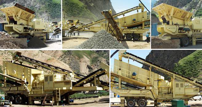 Wheel-mounted Mobile Crusher