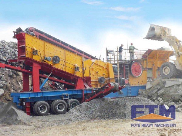 Wheeled Jaw Crusher